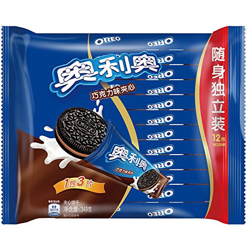 OREO 奥利奥 夹心饼干 巧克力味 349g 19.9元