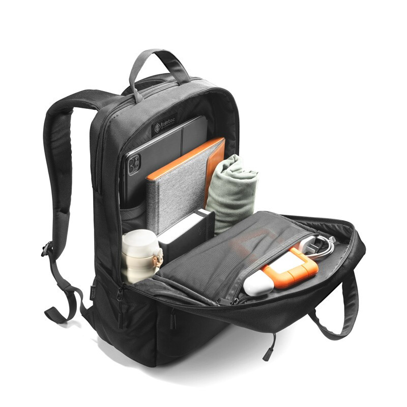 tomtoc H系列 H71 16英寸双肩电脑包 20L 黑色 469元