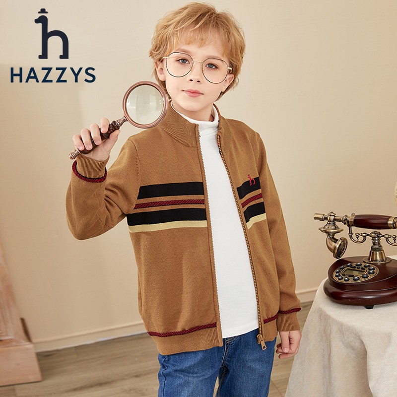 HAZZYS 哈吉斯 儿童针织衫 券后179元