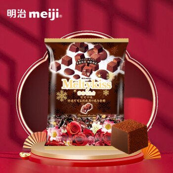meiji 明治 雪吻巧克力 可可口味 1kg