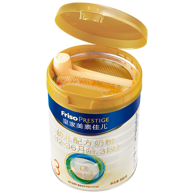 Friso PRESTIGE 皇家美素佳儿 幼儿奶粉 国行版 3段 800g 359.04元