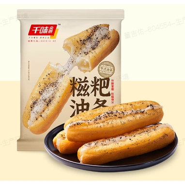 千味央厨 糍粑油条 284g 券后4.9元