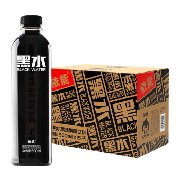 yineng 依能 复合水果味黑水 果汁饮料 500ml*15瓶 整箱装