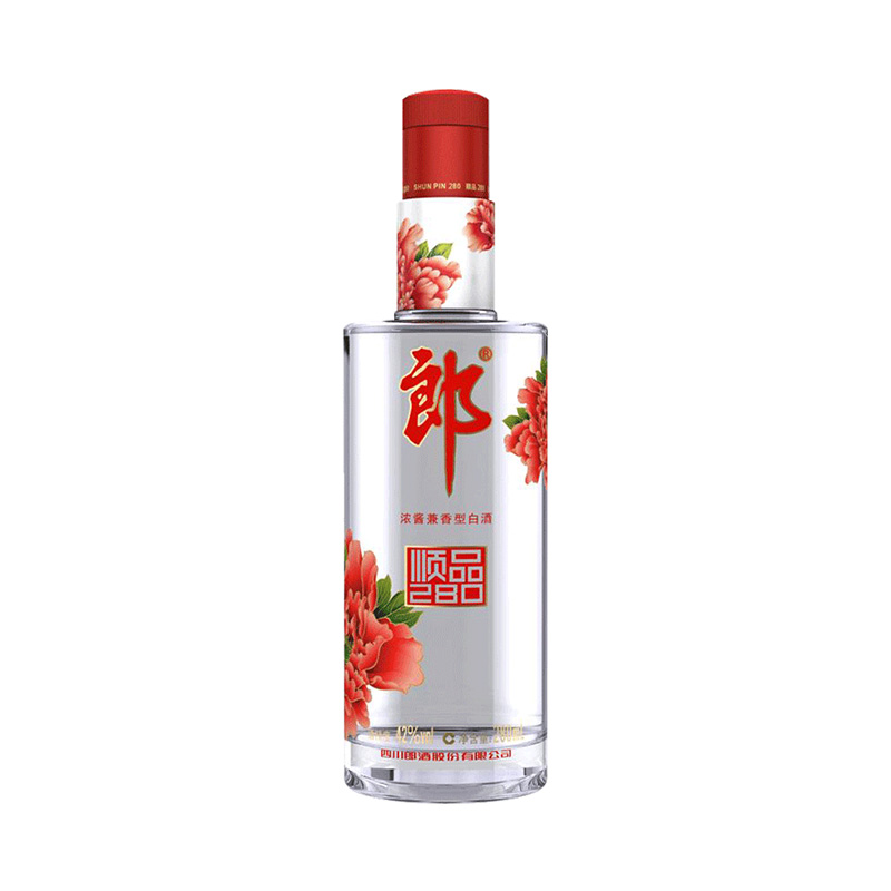 LANGJIU 郎酒 顺品郎280 红顺 42%vol 兼香型白酒 280ml 单瓶装 9.9元