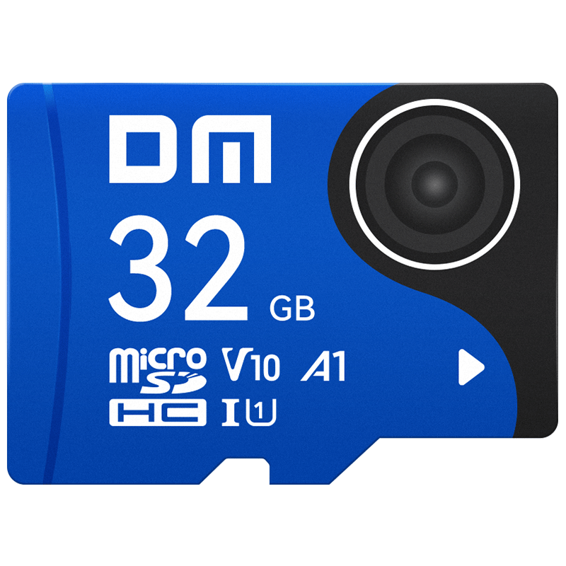 plus会员、需弹券：DM大迈 32GB TF（MicroSD）存储卡 蓝卡 8.9元包邮