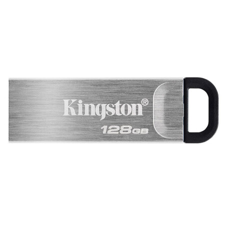 Kingston 金士顿 DataTraveler系列 DTKN USB 3.2 U盘 银色 128GB USB-A 券后64.9元
