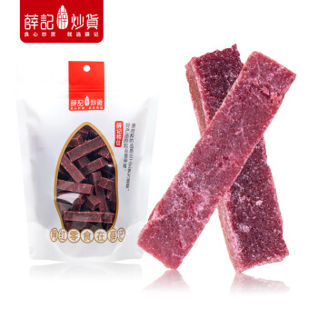 薛记炒货 桑葚山楂条酸甜山楂网红山楂果肉零食特产袋装蜜饯420g/袋