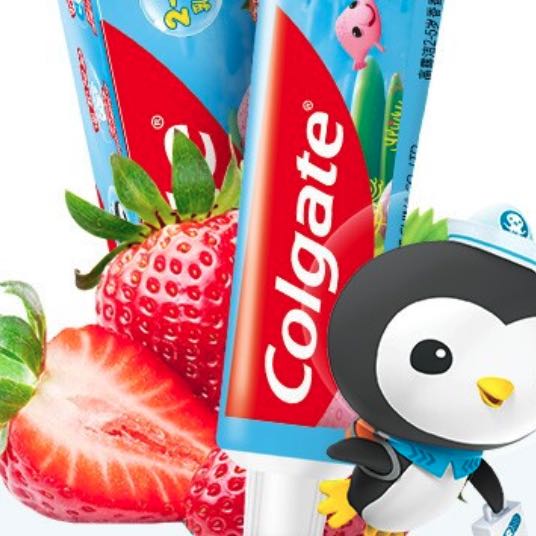 Colgate 高露洁 儿童牙膏 海底小纵队IP 香香草莓味 40g 7.91元