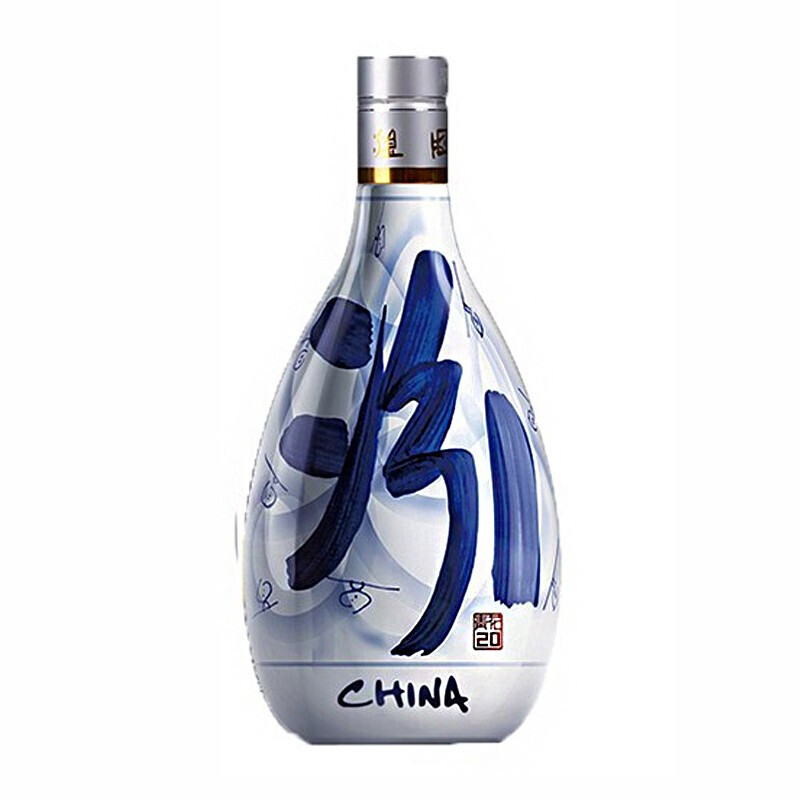 汾酒 青花20 清香型白酒 53度500ml 单瓶 单瓶无礼袋 399元