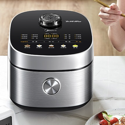 Midea 美的 MB-RC421 电饭煲 4L 深邃银 215.65元