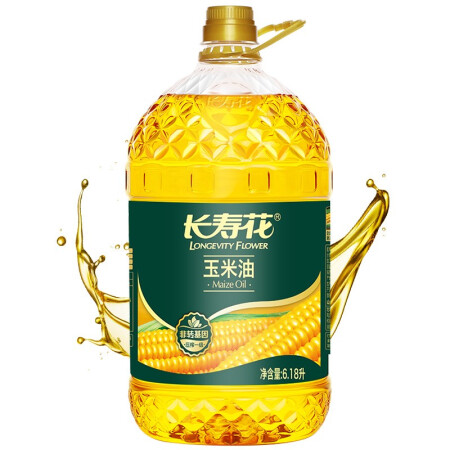 限移动端：长寿花 玉米油 6.18L 89.9元