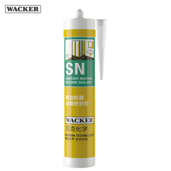 WACKER 瓦克 SN型0级玻璃胶 透明 40元