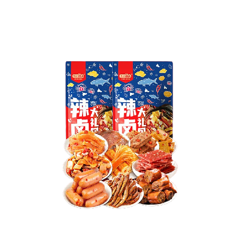 盐津铺子 辣卤大礼包 60包 券后17.9元