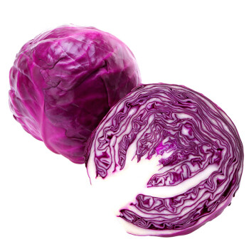 美邻惠享家 京地达山东新鲜紫甘蓝紫包菜球紫椰菜5斤装轻食沙拉蔬菜