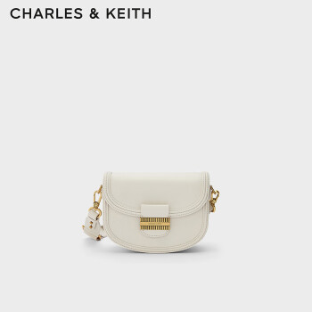 CHARLES & KEITH 小ck女士金属扣马鞍包 ￥399