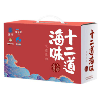 辽渔远洋 远洋十二道海味大连特产1406g 烤鱼片鱿鱼丝扇贝海苔