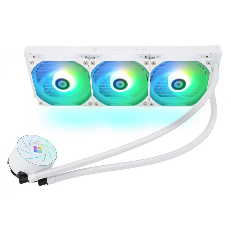 利民 AQUA ELITE 360 ARGB 360mm 一体式水冷散热器 白色 259元