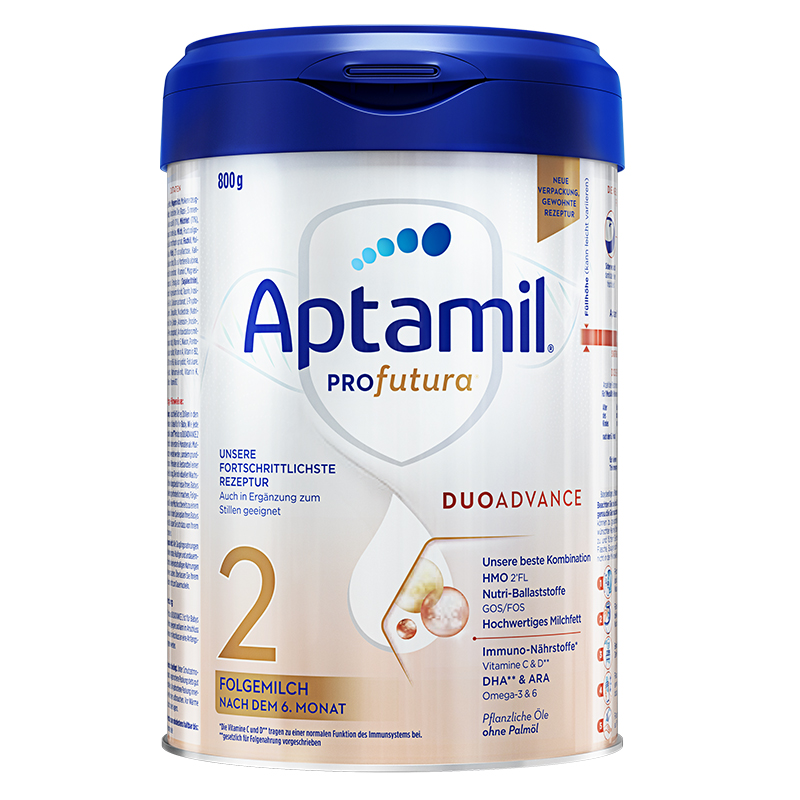Aptamil 爱他美 德国白金版 婴幼儿奶粉 2段 800g 200元（双重优惠）