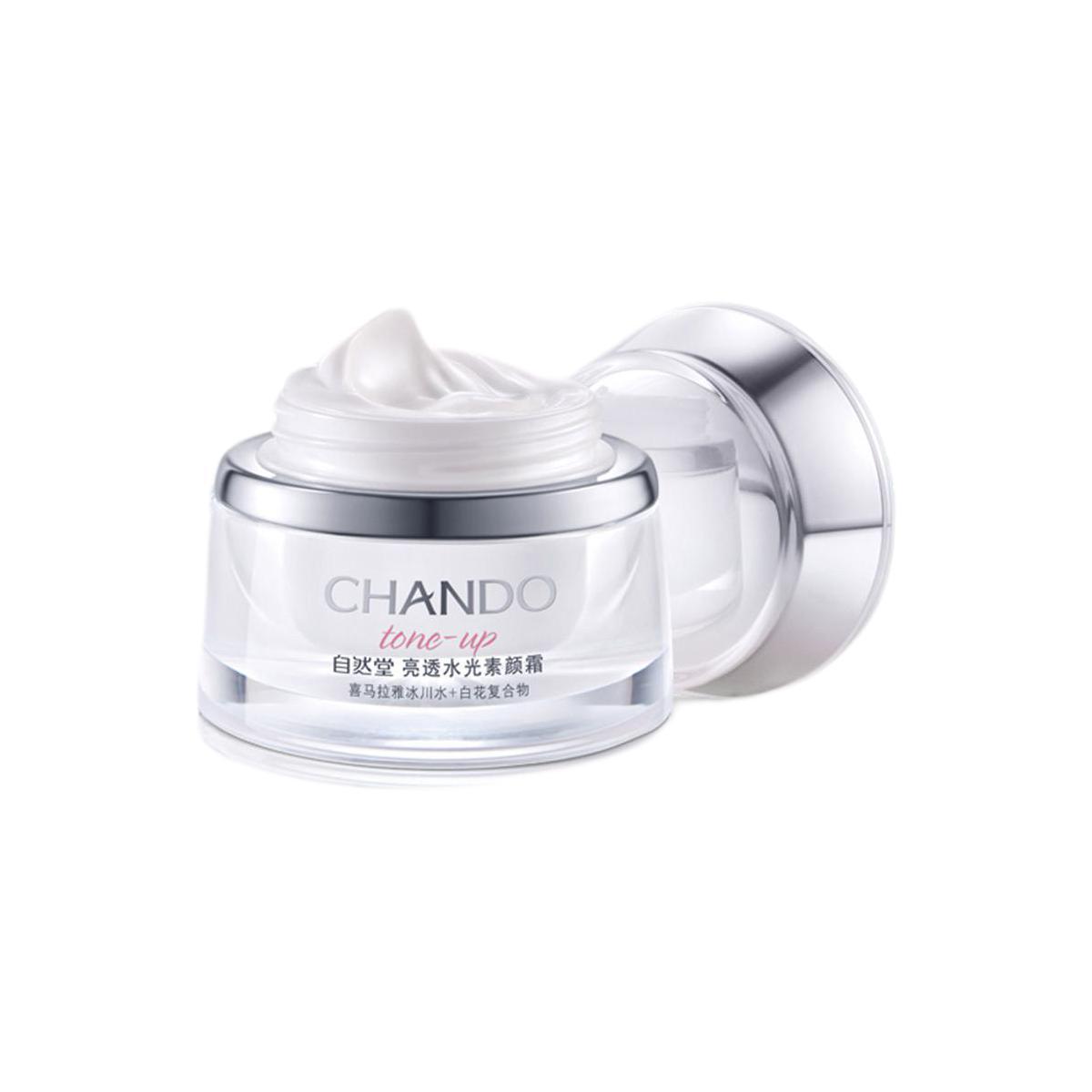 CHANDO 自然堂 亮透水光素颜霜50g 72.33元（需买3件，需用券）