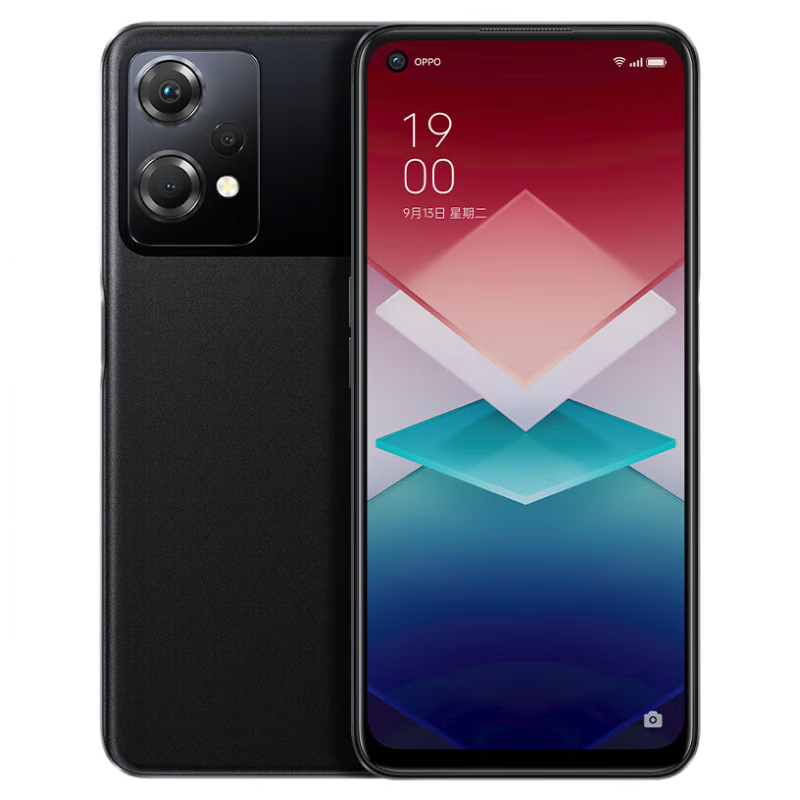 再降价、需抢券：OPPO K10x 5G手机 12GB+256GB 极夜 1059元包邮（需首购礼金）
