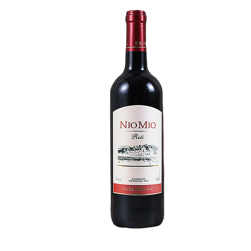 百亿补贴:纽慕（NIOMIO）法国原瓶进口 干红葡萄酒 750ml 18.9元包邮