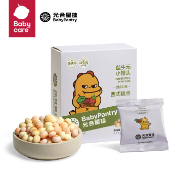 BabyPantry 光合星球 宝宝零食益生元小馒头 100g