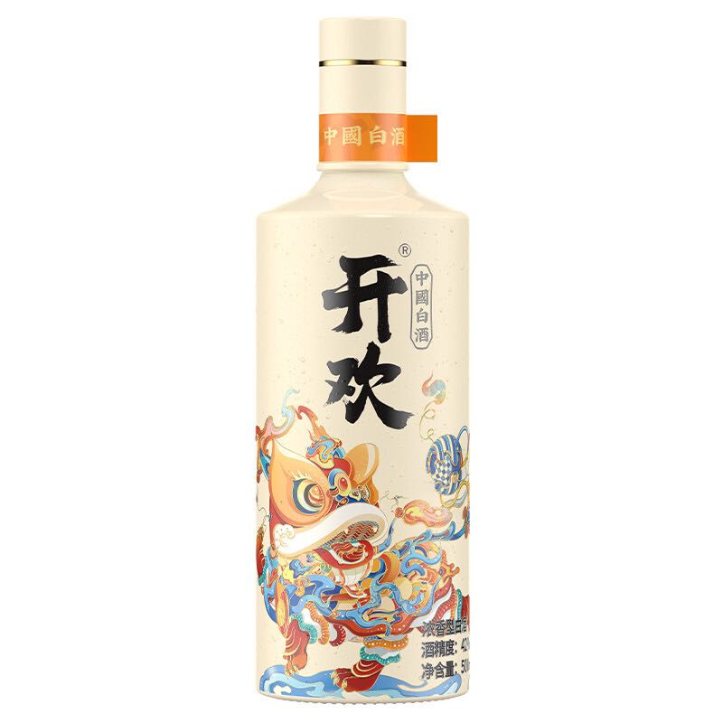 开欢 42度白酒 浓香型500ml 口感棉柔纯粮酿造泸州产地 券后75.1元