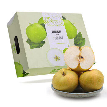 Joy Tree 欢乐果园 Mr.Seafood 京鲜生 翡脆蜜梨 6粒礼盒装 约2.4kg 新鲜水果