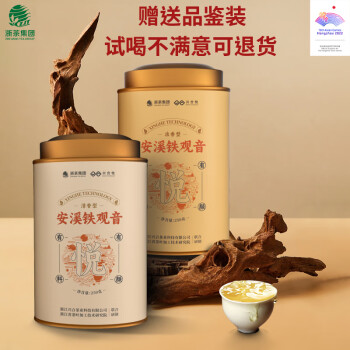 兴合悦 乌龙茶安溪铁观音茶叶特级清香浓香型福建罐装250g