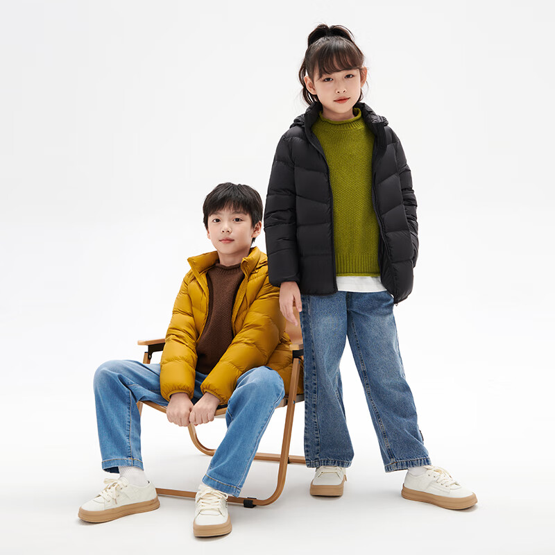 京东百亿补贴：京东京造 儿童羽绒服 179元