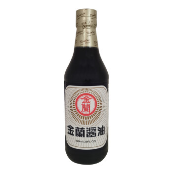 KIMLAN 金兰 中国台湾 金兰酱油 590ml/瓶 玻璃瓶