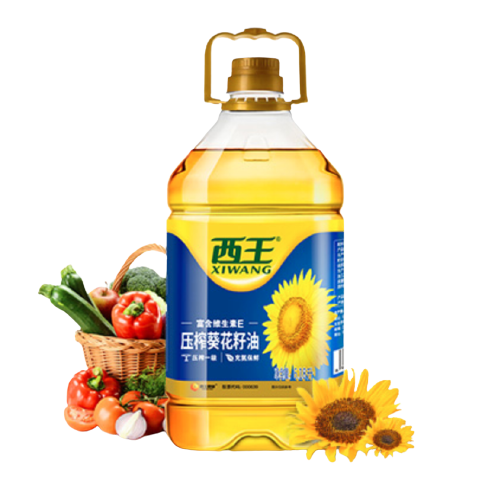 XIWANG 西王 压榨葵花籽油 6.18L 77.79元（需买2件，需用券）