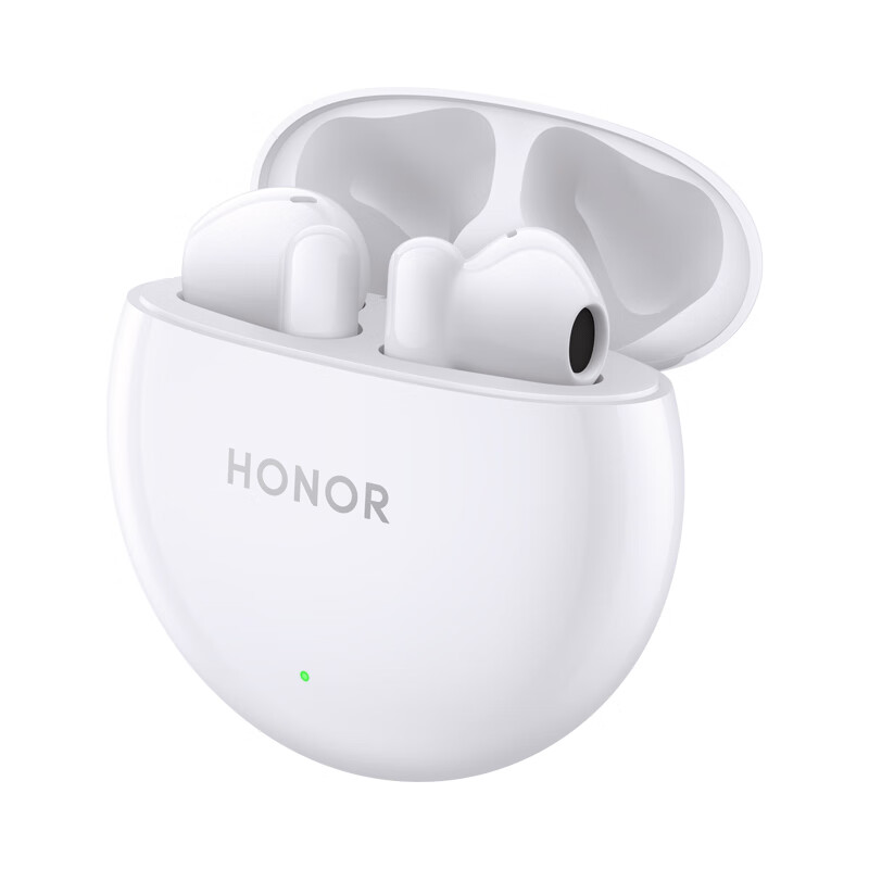 HONOR 荣耀 Earbuds X5 半入耳式真无线动圈降噪蓝牙耳机 釉白色 91.4元
