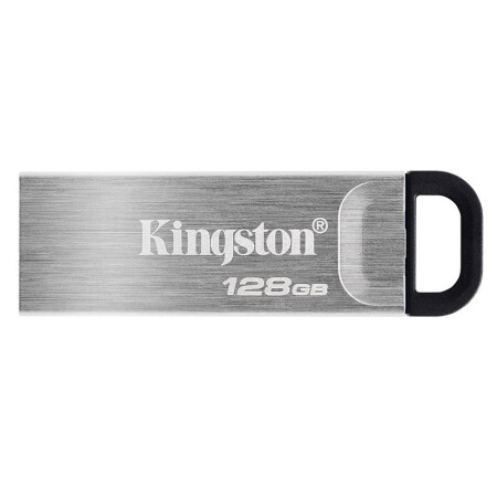 Kingston 金士顿 DataTraveler系列 DTKN USB 3.2 U盘 银色 128GB 券后64.9元