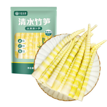 京百味 清水竹笋 小竹笋500g 脆笋嫩笋尖 春笋 凉拌火锅食材