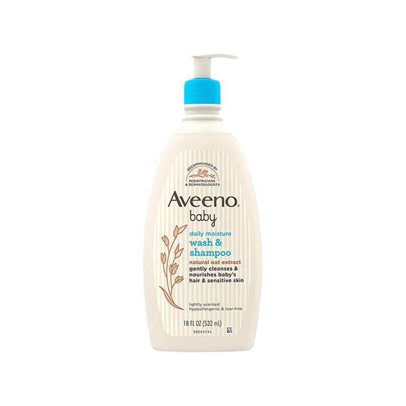 Aveeno 艾惟诺 每日倍护系列 婴幼儿洗发沐浴露 532ml 压泵装 49.8元（需买2件，需用券）