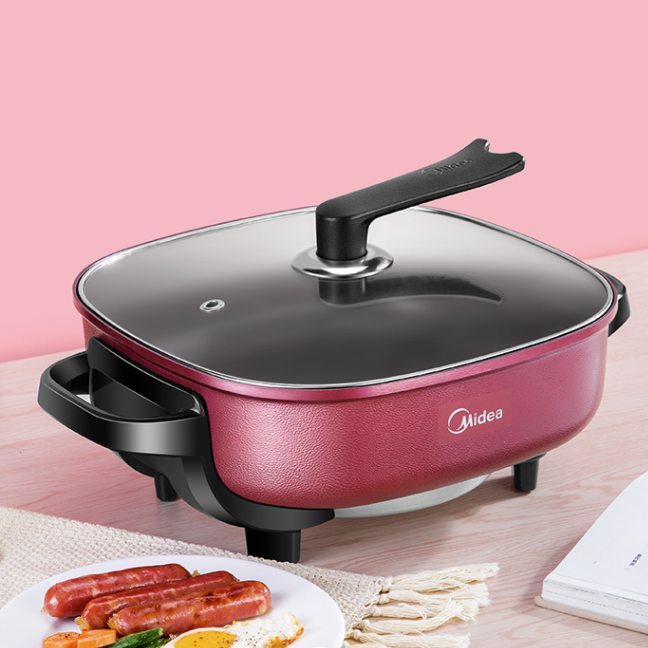 Midea 美的 MC-LHN30D 多用途锅 红色 99元