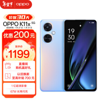 OPPO K11x 5G手机 8GB+256GB 珠光