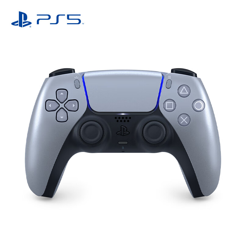 SONY 索尼 PS5 无线游戏手柄 亮灰银 559元