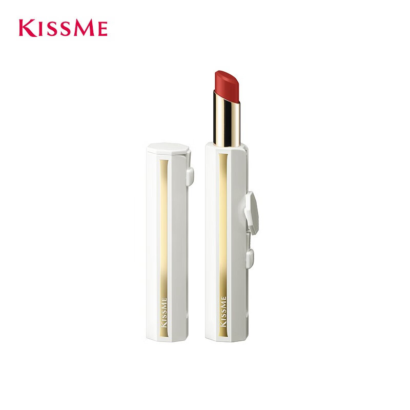 kiss me 奇士美 轻吻柔雾唇膏口红 #10暮光红 2.5g（赠 唇膏皮套） 券后21元