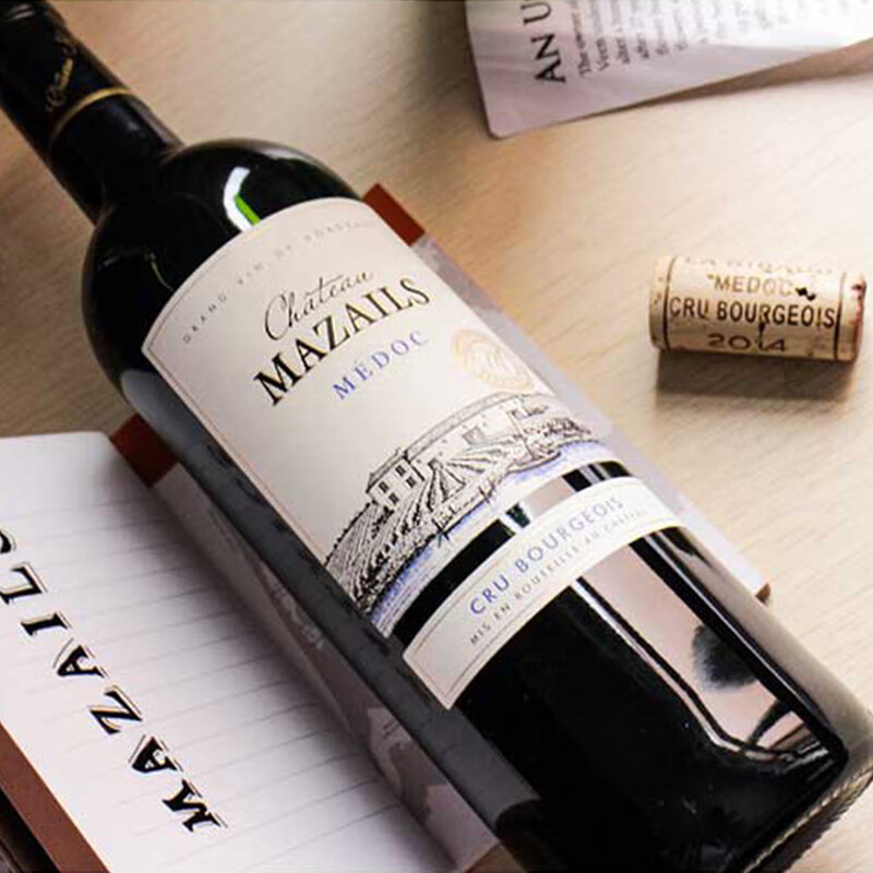 BOURDIEU 博尔迪 法国梅多克马莎尔城堡中级庄干红葡萄酒红酒2019年 单支 54.58元（需买2件，需用券）