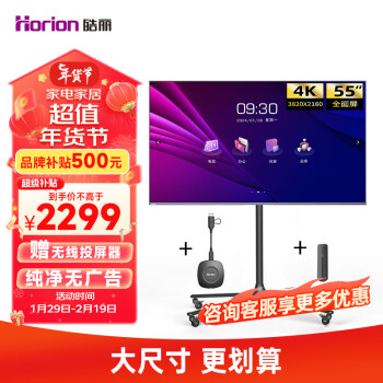 Horion 皓丽 55H5 液晶电视 55英寸 4K