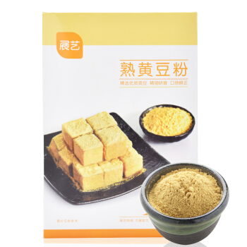 展艺 熟黄豆粉 糍粑蘸料烧烤蘸料豆乳盒子驴打滚烘焙原料 500g 15.11元