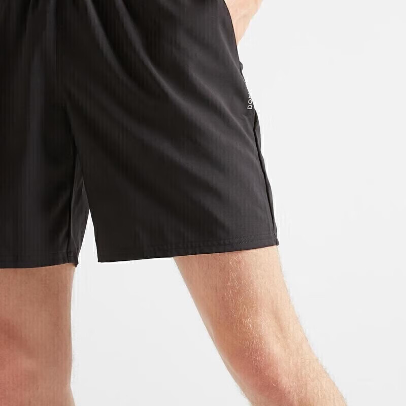 DECATHLON 迪卡侬 短裤男运动速干裤有氧宽松训练跑步四季可穿2432295经典黑2XL 39.9元
