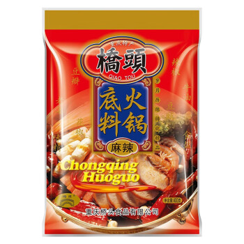 QIAO TOU 桥头 火锅底料 400g ￥9.9