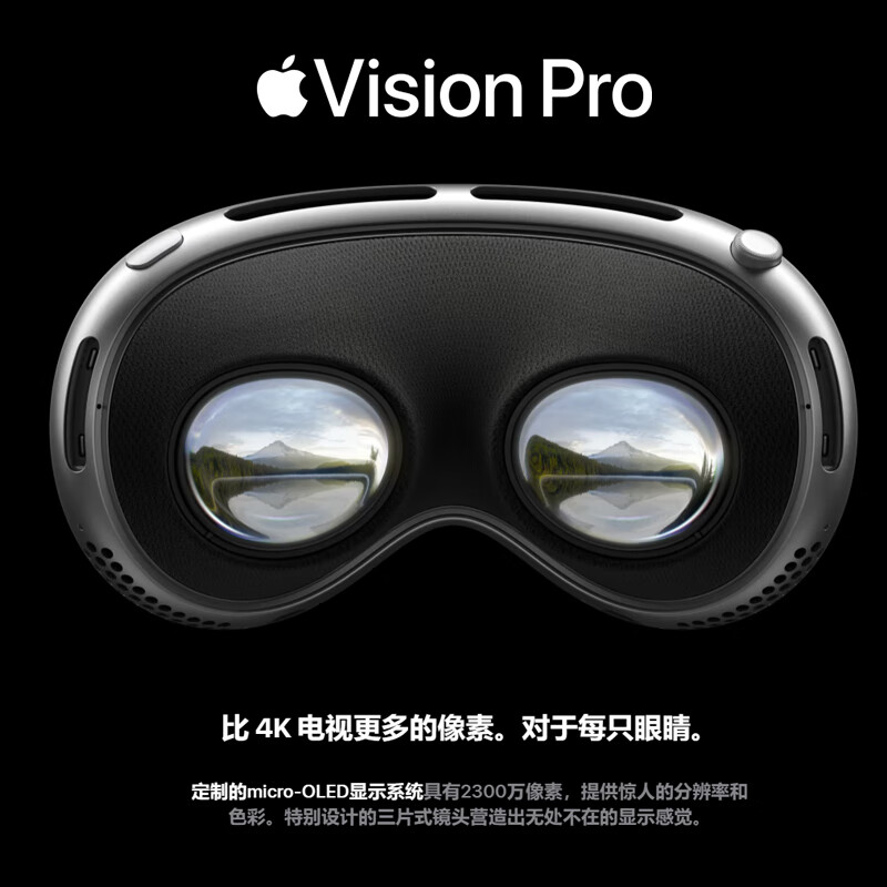 Apple 苹果 Vision Pro苹果VR眼镜 便携智能眼镜 256G（1-2周发货） 美版 38999元