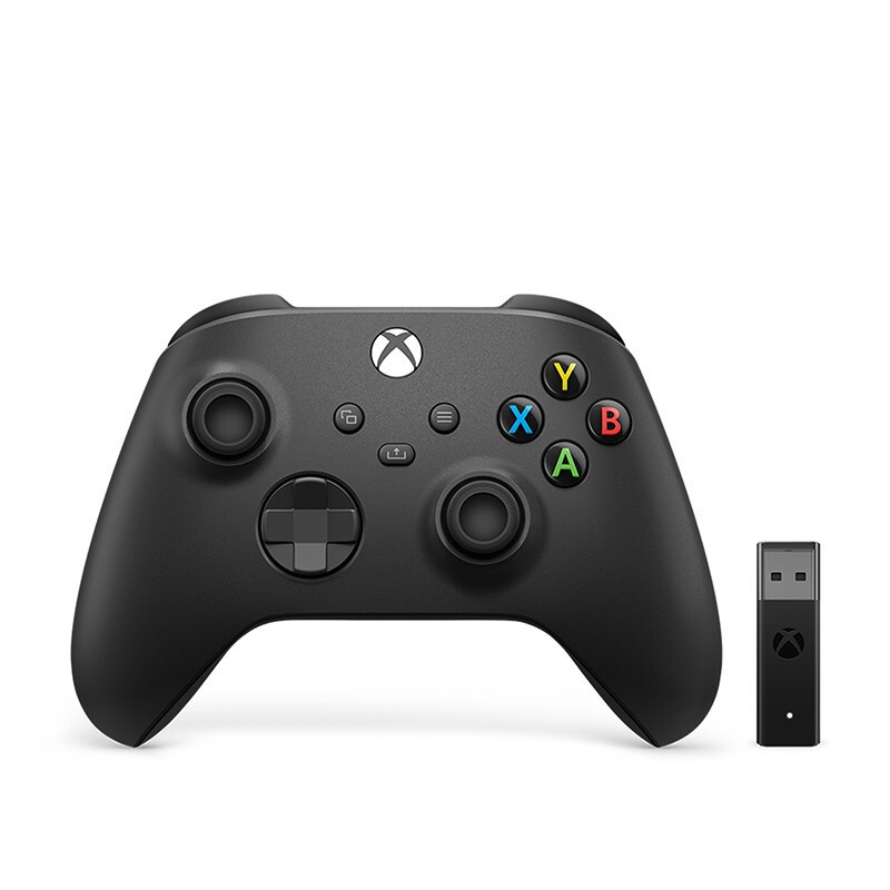 Microsoft 微软 Xbox One S 无线控制器+USB-C线缆 磨砂黑 369元