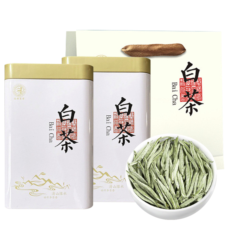 花小茵 一级 白茶 白毫银针 80g 29元（需买2件，需用券）