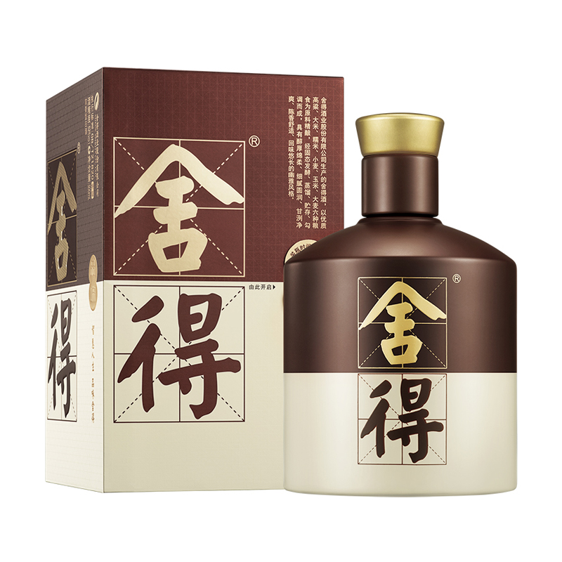 舍得 品味舍得 第四代 52%vol 浓香型白酒 500ml 单瓶装 券后384.6元