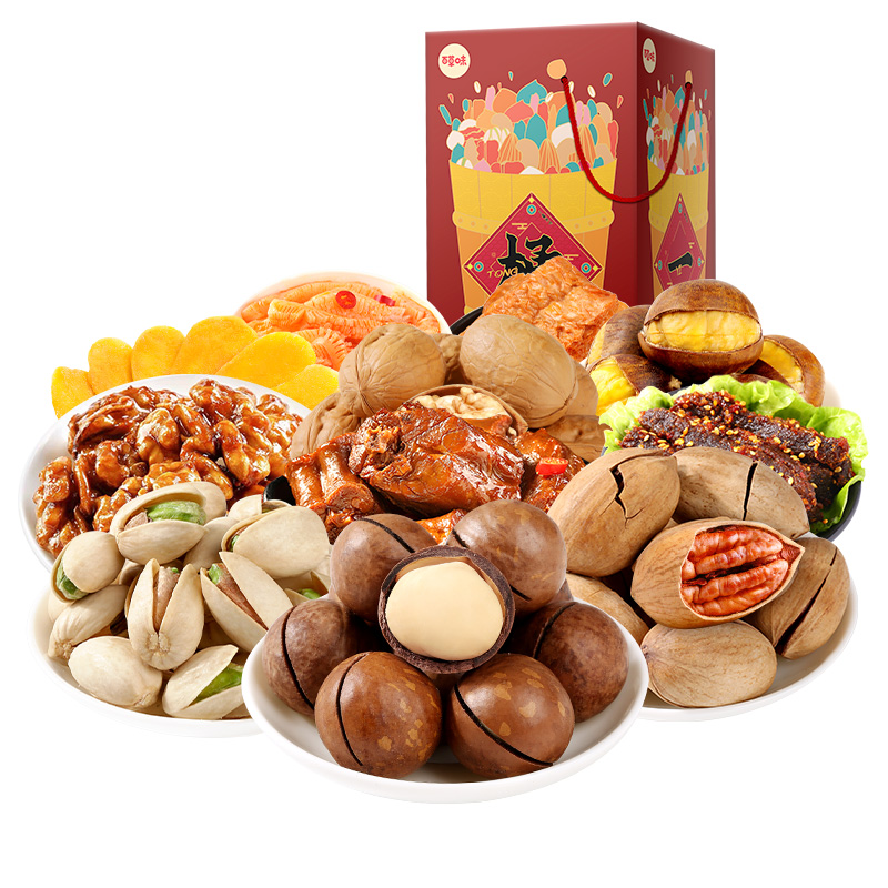Be&Cheery 百草味 零食大礼包 5.106kg 159元